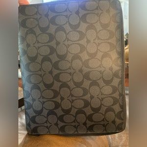 Coach office letter size portfolio